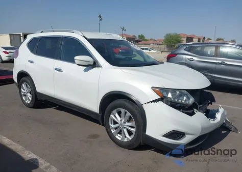 2014 Nissan Rogue Sv z USA, uszkodzony, nr VIN 5N1AT2MV4EC862197